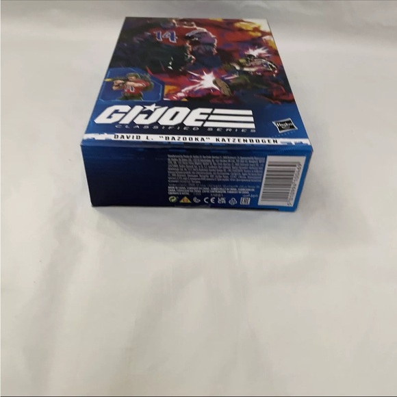 G.I. Joe Classified Series David L. "Bazooka" Katzenbogen #62. New In Hand - Picture 6 of 7